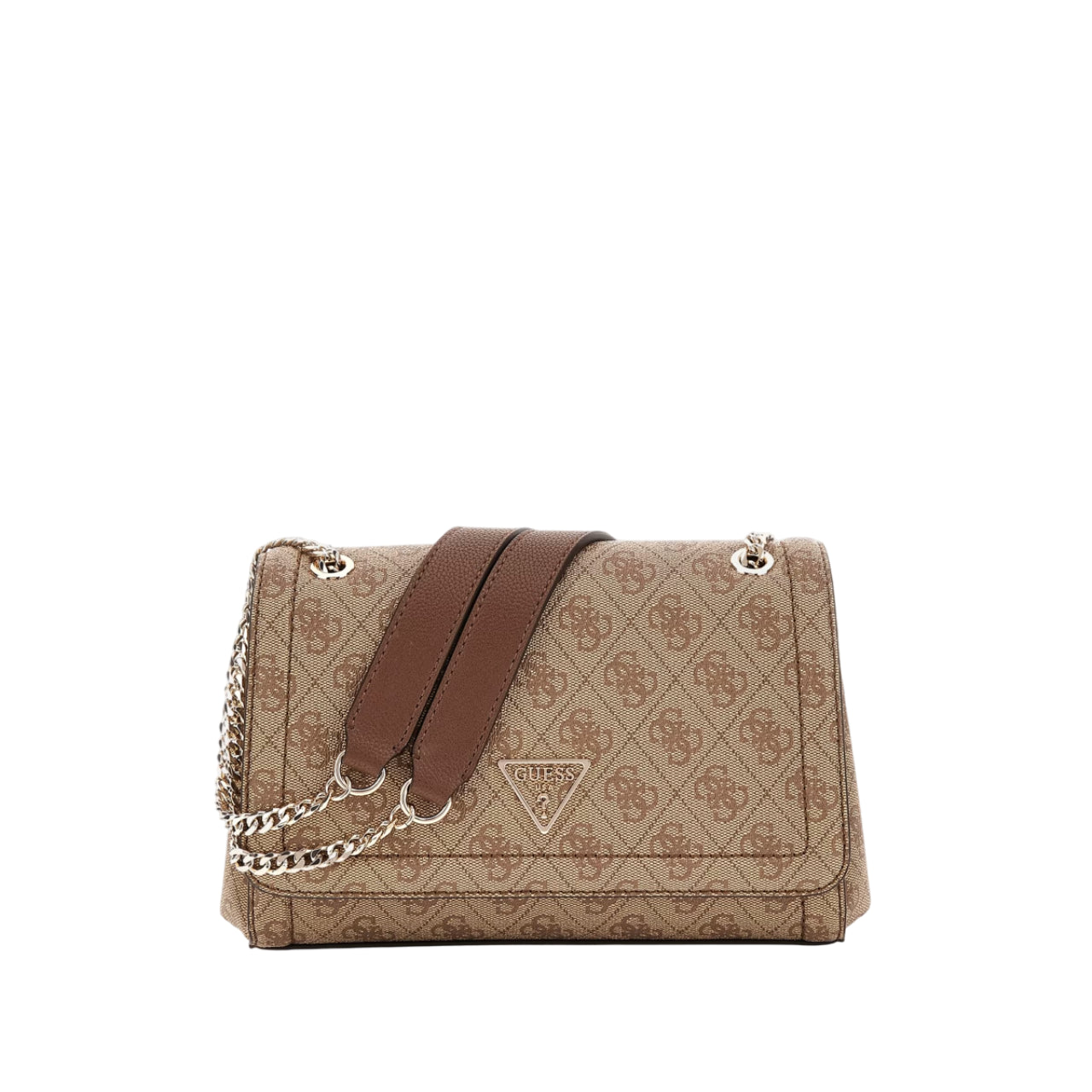 Borsa a Tracolla Guess Donna Noelle Marrone/nocciola