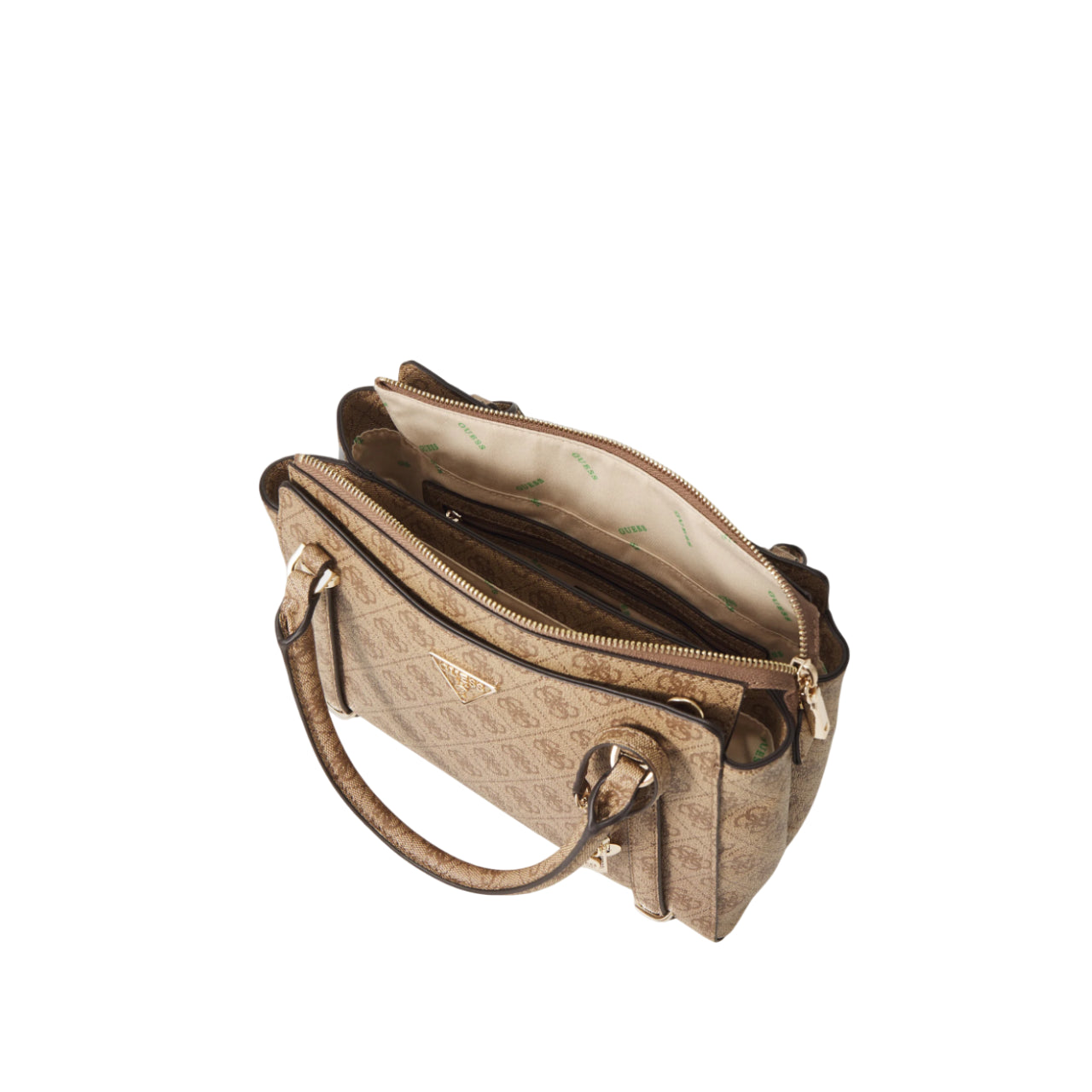 Borsa a Mano Guess Donna ECO ERICA Nocciola/marrone