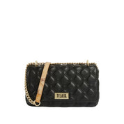 Borsa a Tracolla Alviero Martini 1^ Classe Donna Matelassè Nero