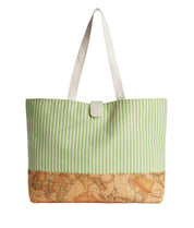 Borsa Shopper Alviero Martini 1^ Classe Donna shopper canvas Verde