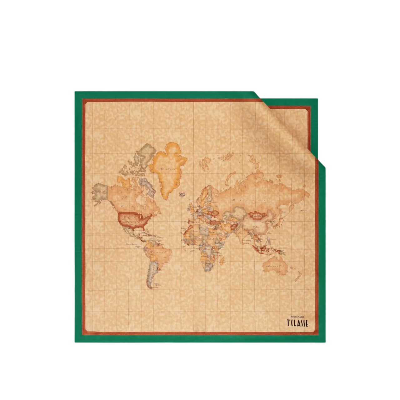 Foulard Alviero Martini 1^ Classe Donna Giada Geo classic/verde