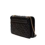 Borsa a Tracolla Love Moschino Donna Quilted Nero