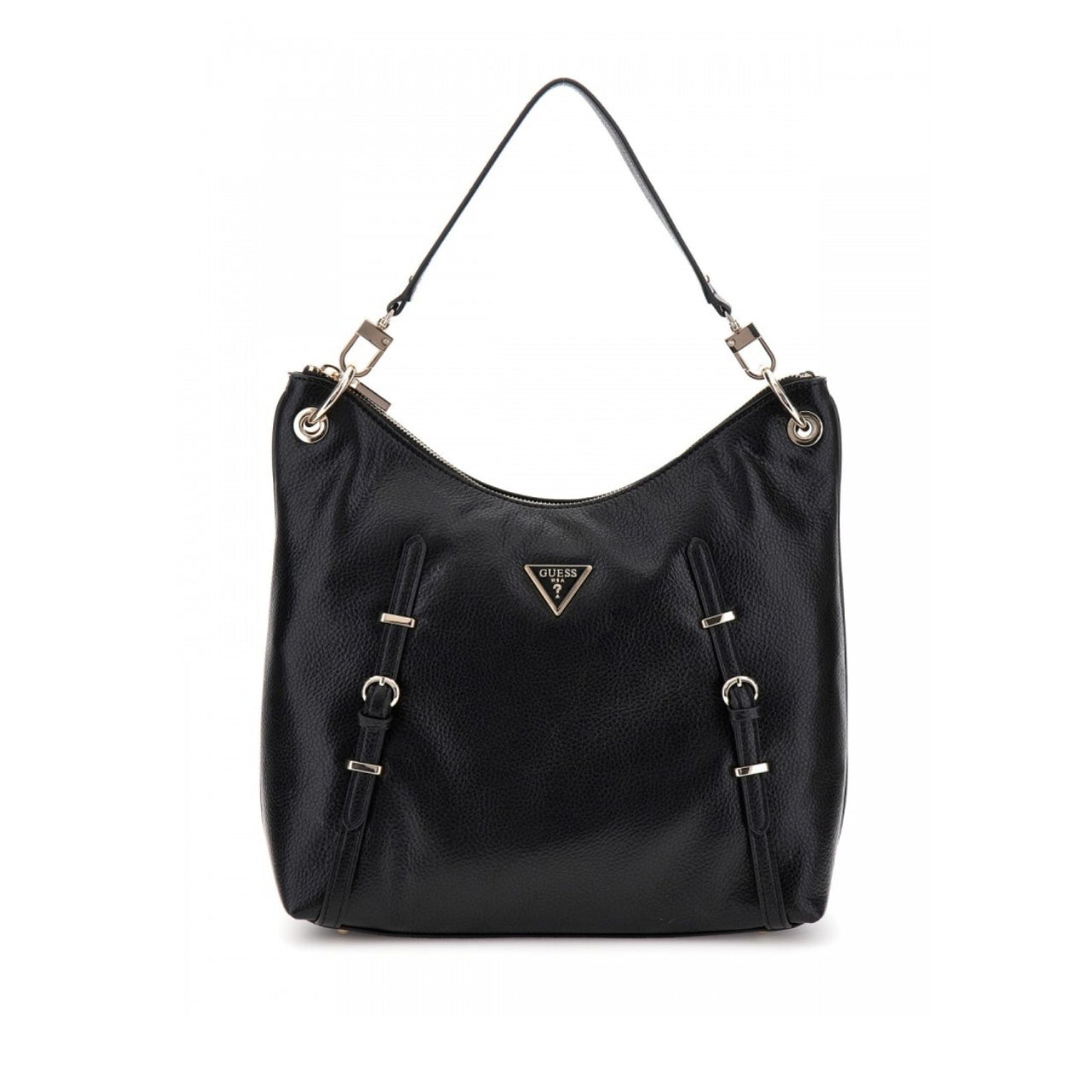 Borsa a Spalla Guess Donna Levia Nero