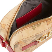 Borsa a Tracolla Alviero Martini 1^ Classe Donna 3D Geo Geo Classic/ Lampone