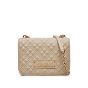 Borsa a Tracolla Love Moschino Donna Quilted Avorio