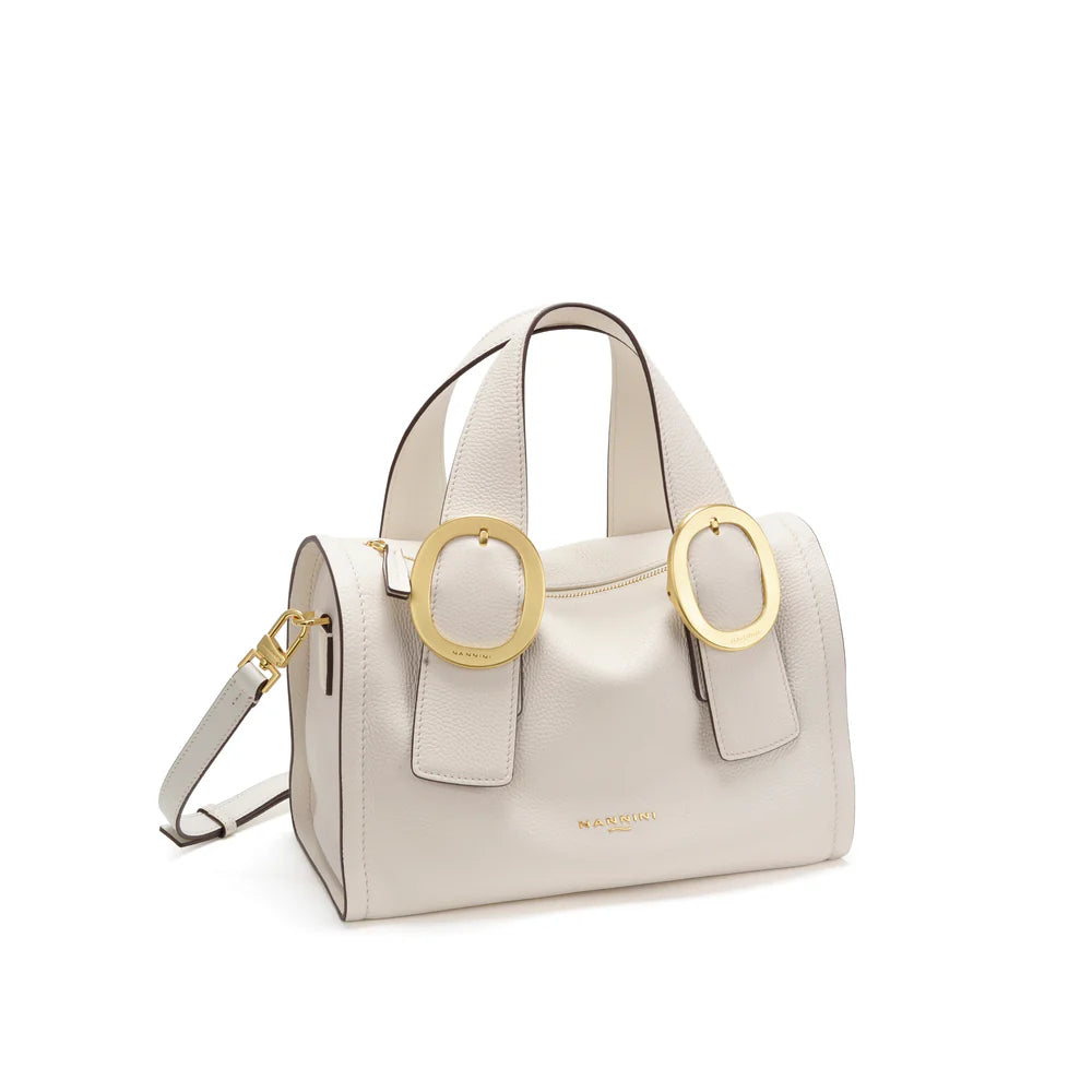 Bauletto Nannini Donna Greta Bianco