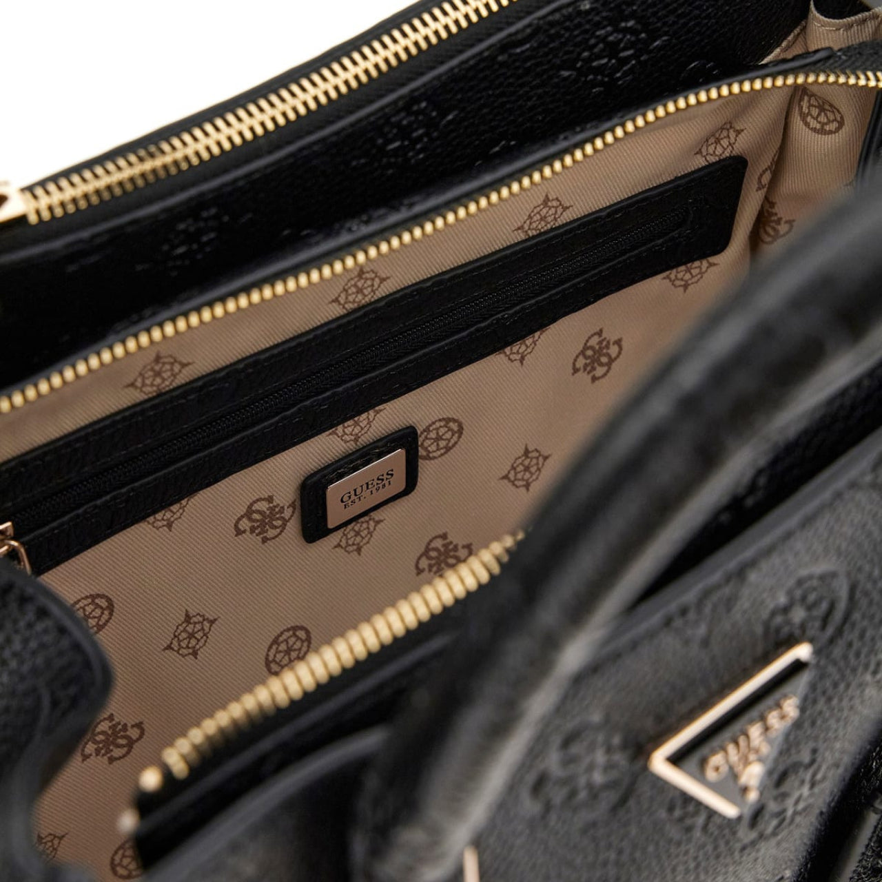 Borsa a Mano Guess Donna Cresida Nero