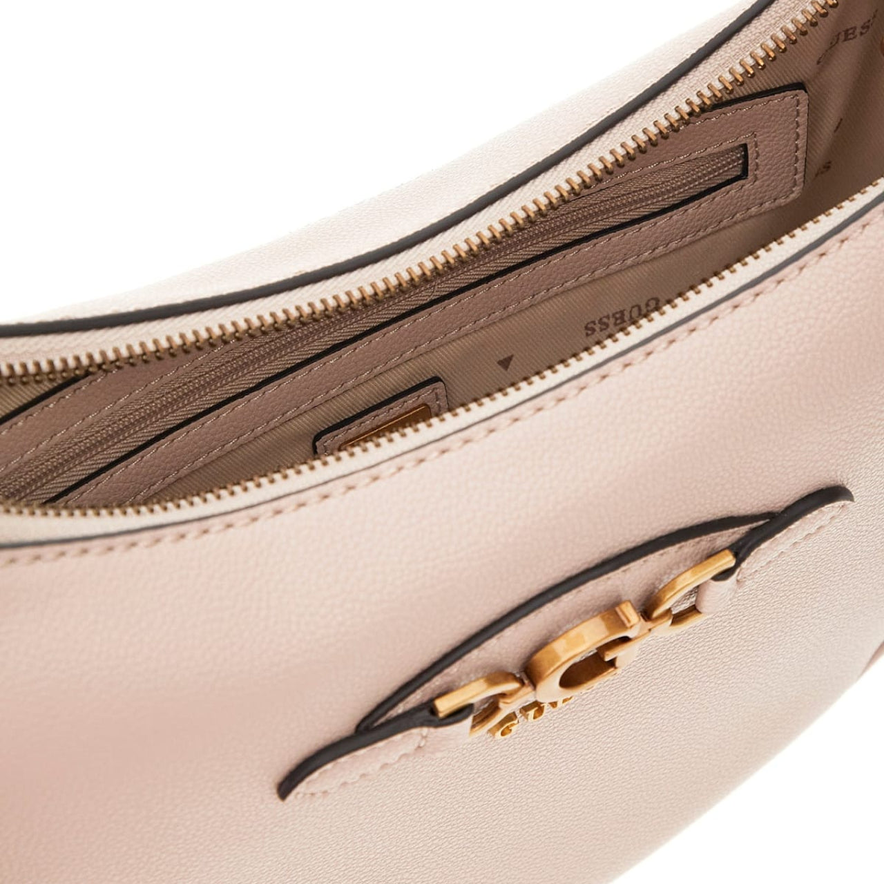 Borsa a Spalla Guess Donna Malva Avorio