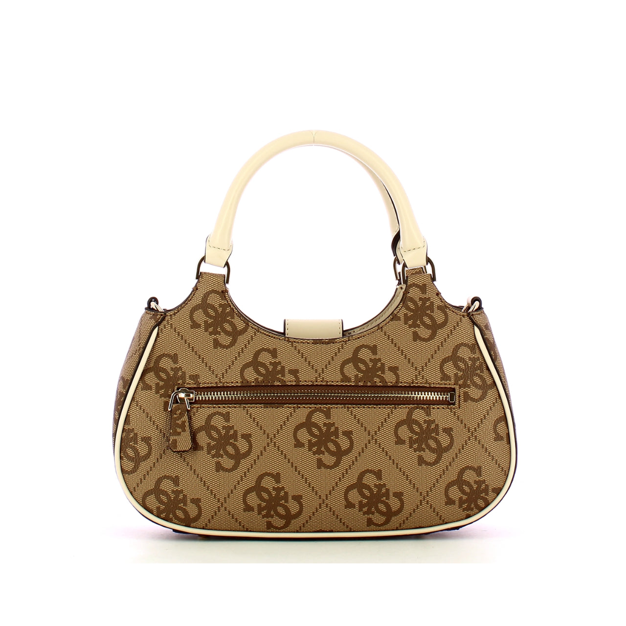 Borsa a Mano Guess Donna Nolana Beige/nocciola