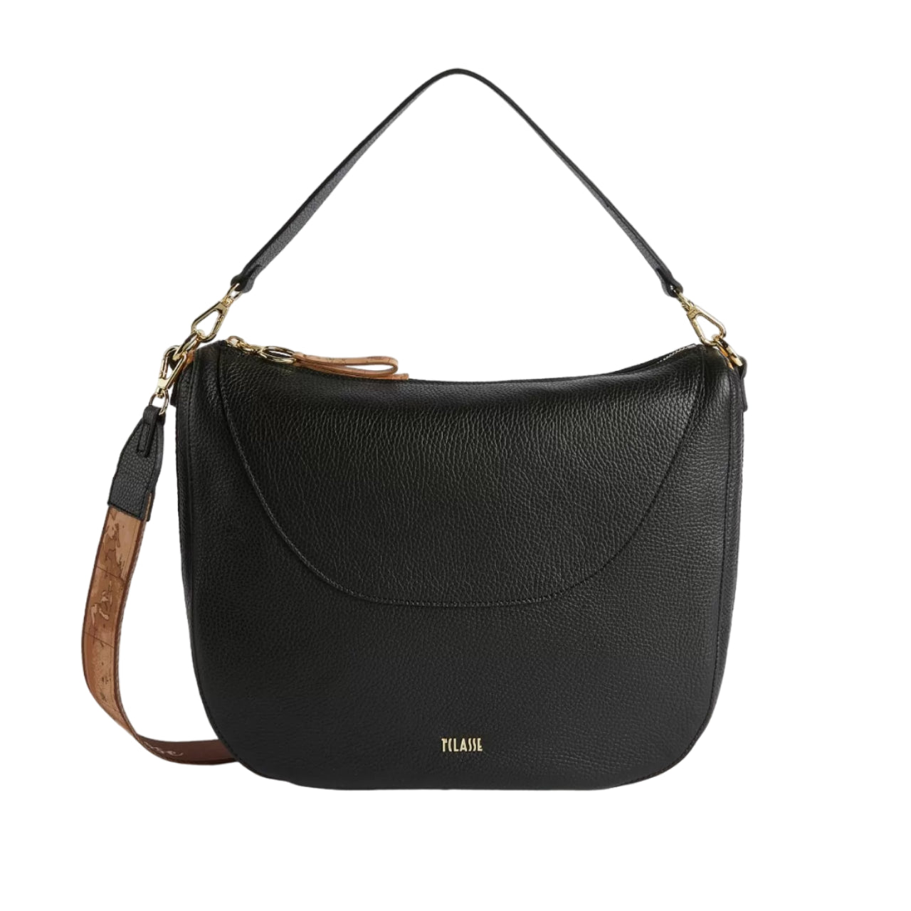 Borsa a Spalla Alviero Martini 1^ Classe Donna Matelassè Nero