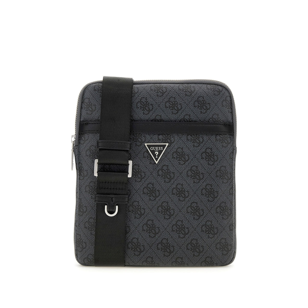 Borsello Guess Uomo Vezzola Grigio/nero