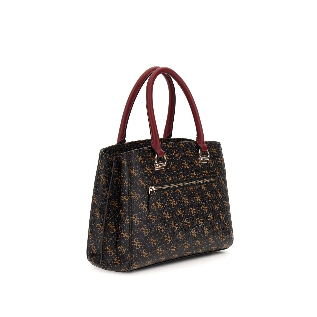 Borsa a Mano Guess Donna Noelle Marrone scuro