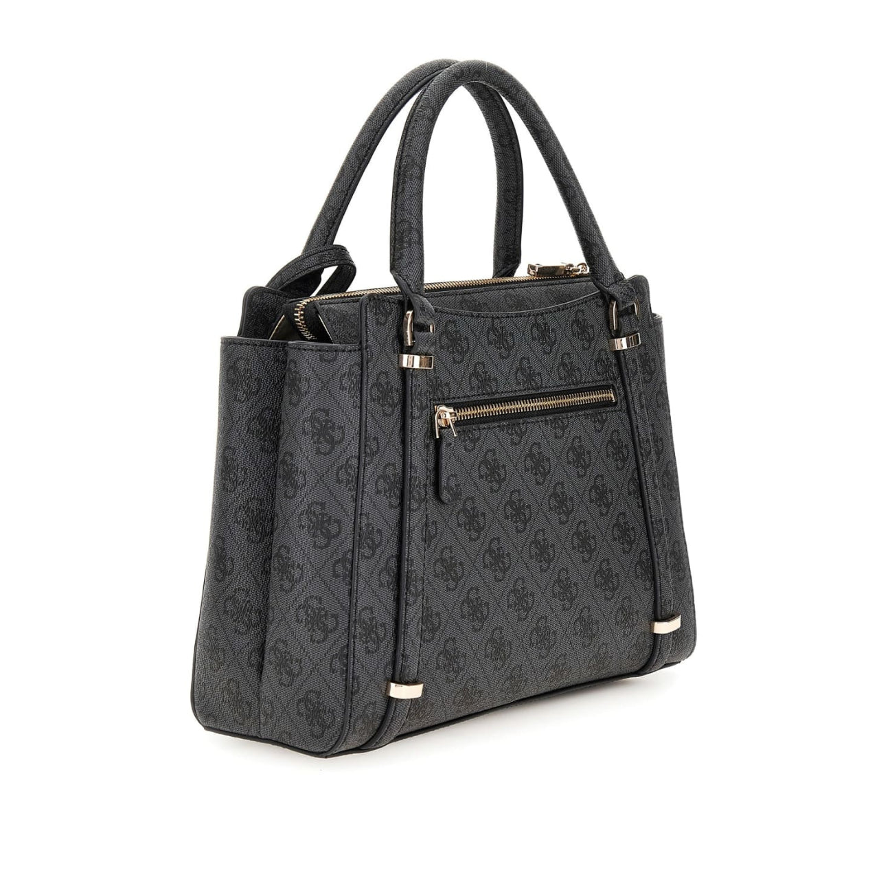Borsa a Mano Guess Donna ECO ERICA Grigio/nero