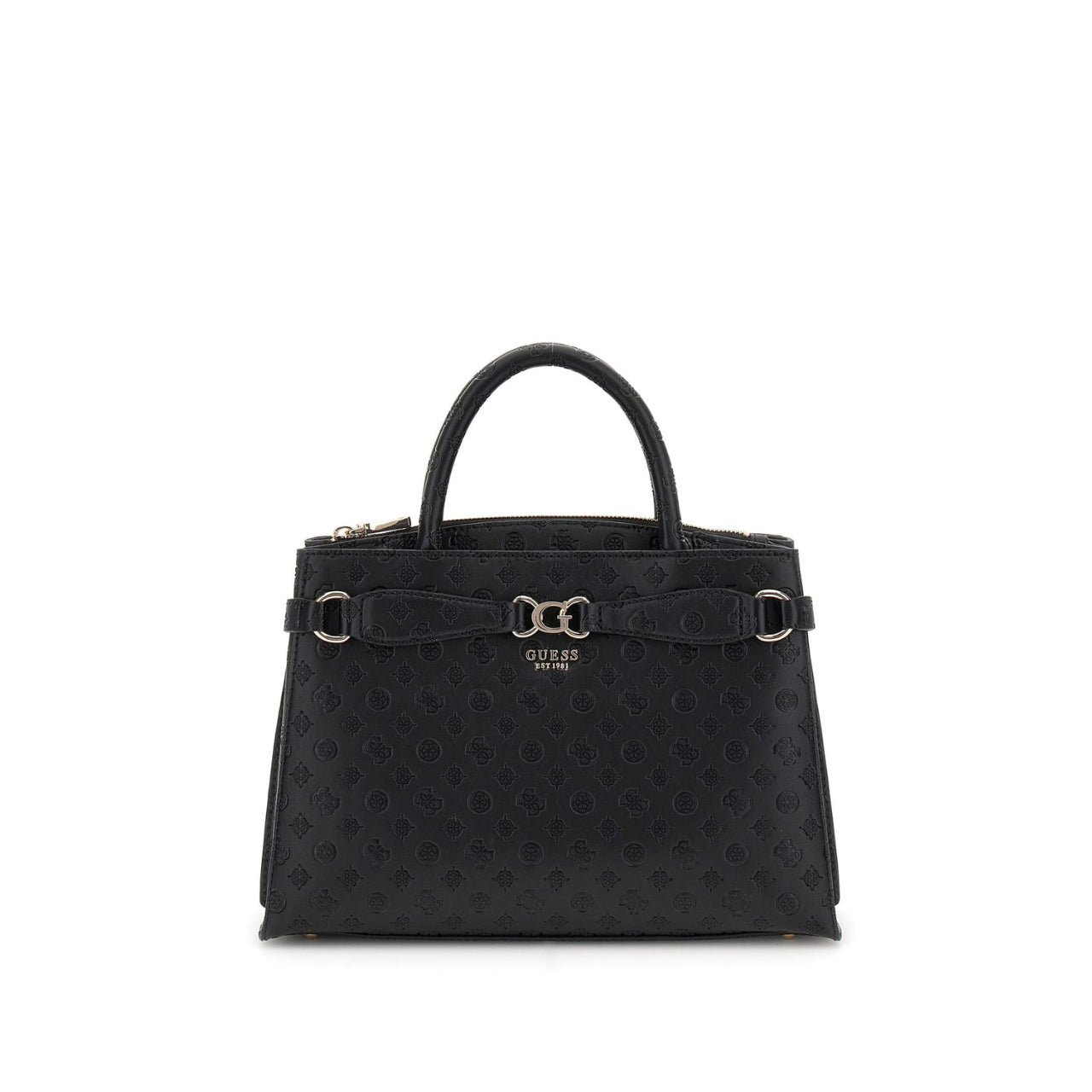 Borsa a Mano Guess Donna Arlena Logo Nero