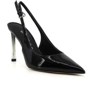 Sandalo con tacco Guess Donna Sling back syda Nero