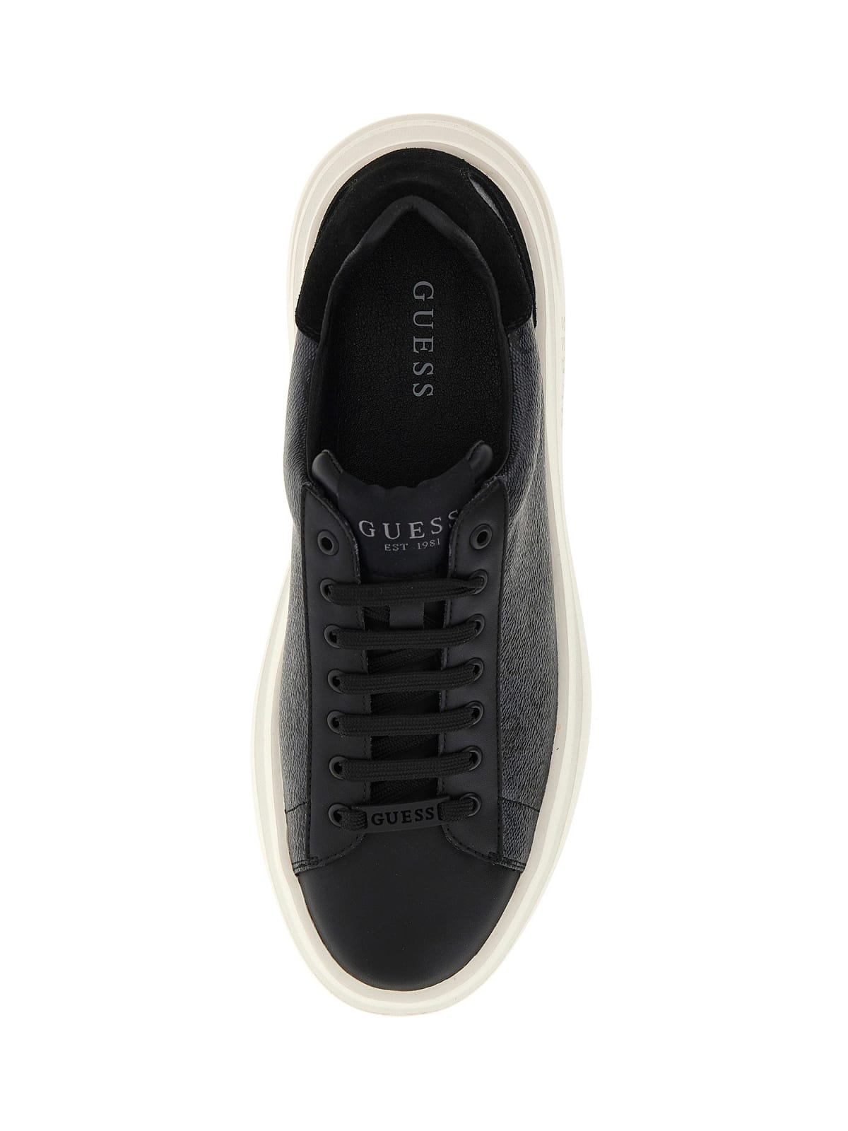 Sneakers Guess Uomo Elba Nero/grigio