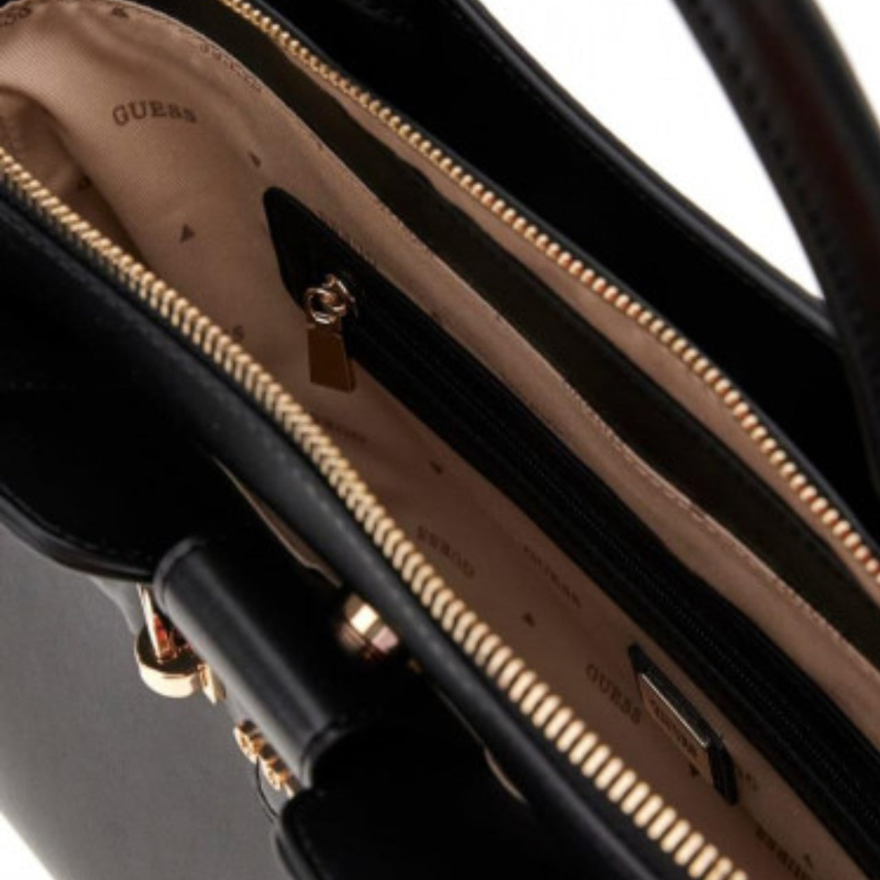 Borsa a Mano Guess Donna Nolana Nero