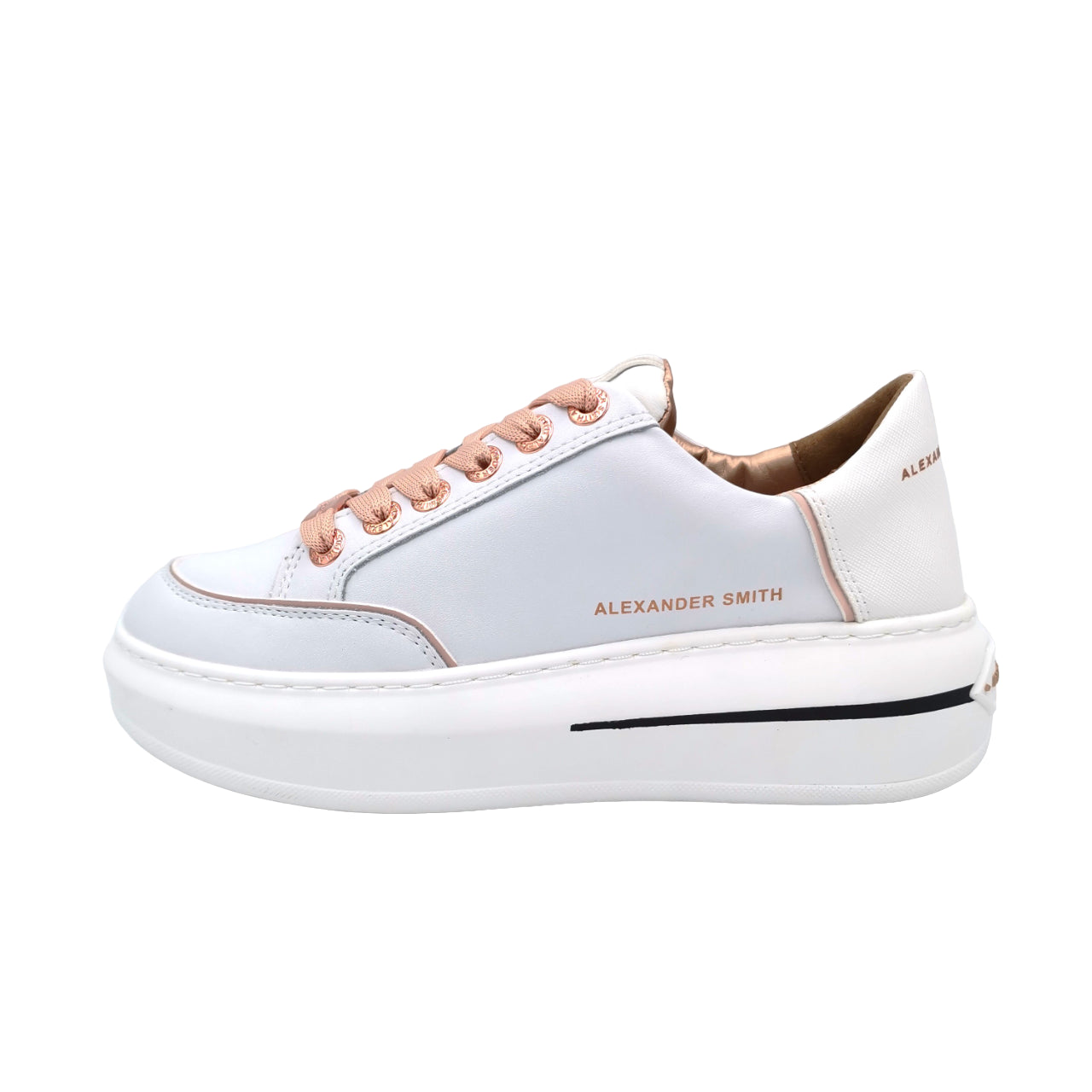 Sneakers Alexander Smith 1948 Lancaster Donna Bianco/Rosa