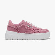 Sneakers D.Franklin Donna Court Frayed Pink Rosa