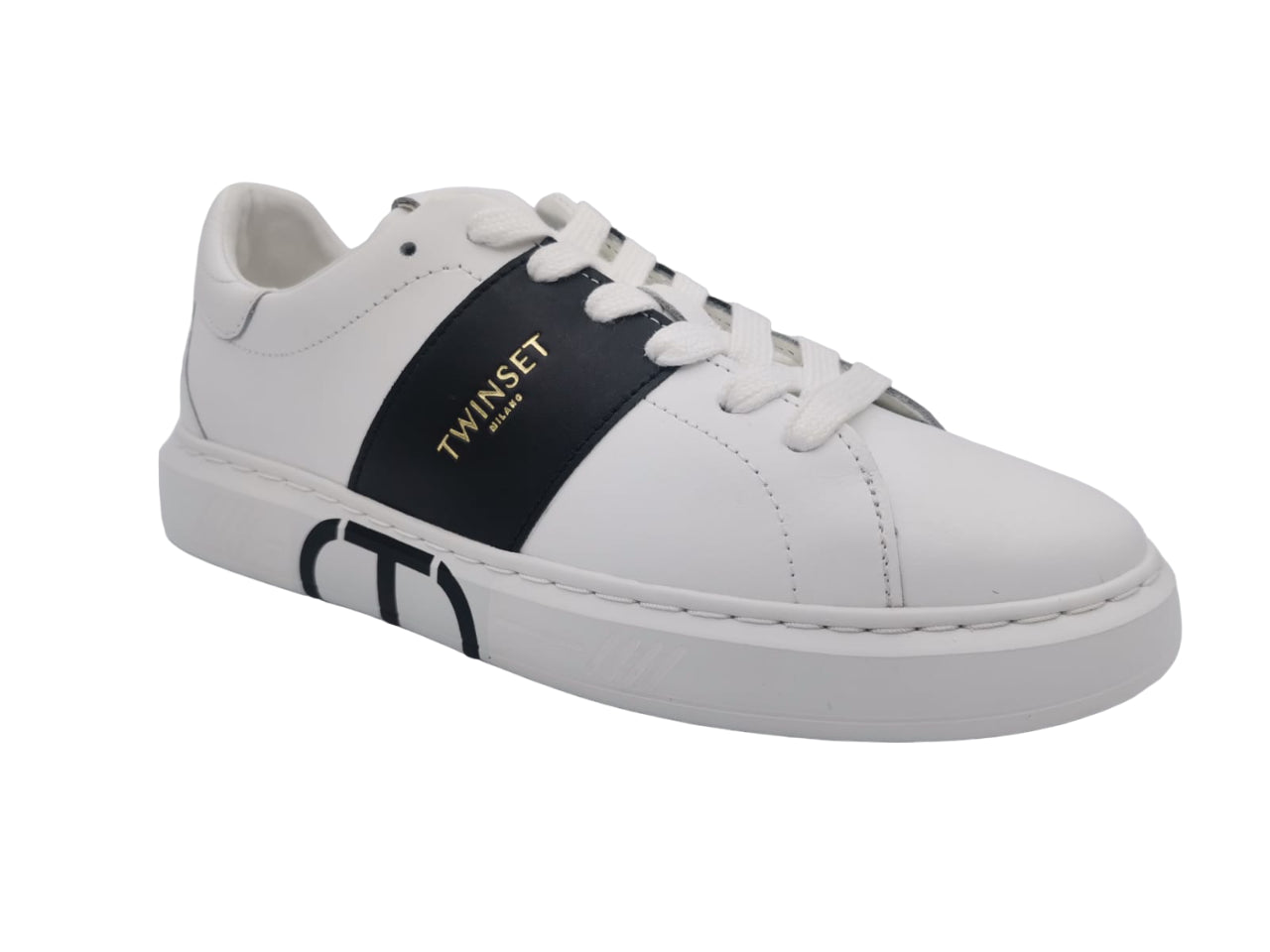 Sneakers Twinset Donna 01870 Bianco/ nero