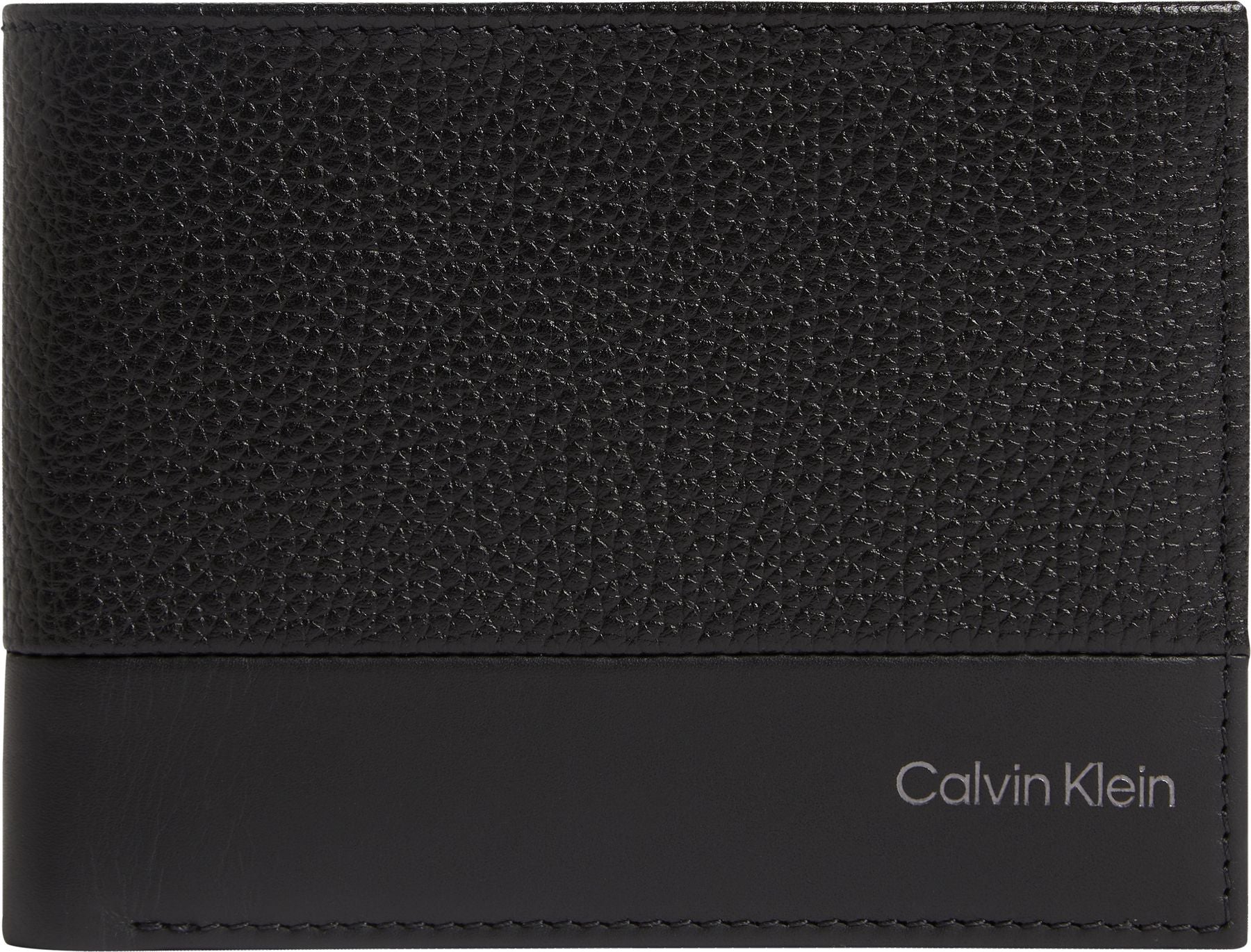 Portafoglio Calvin Klein Uomo Subtle Mix Bifold Nero