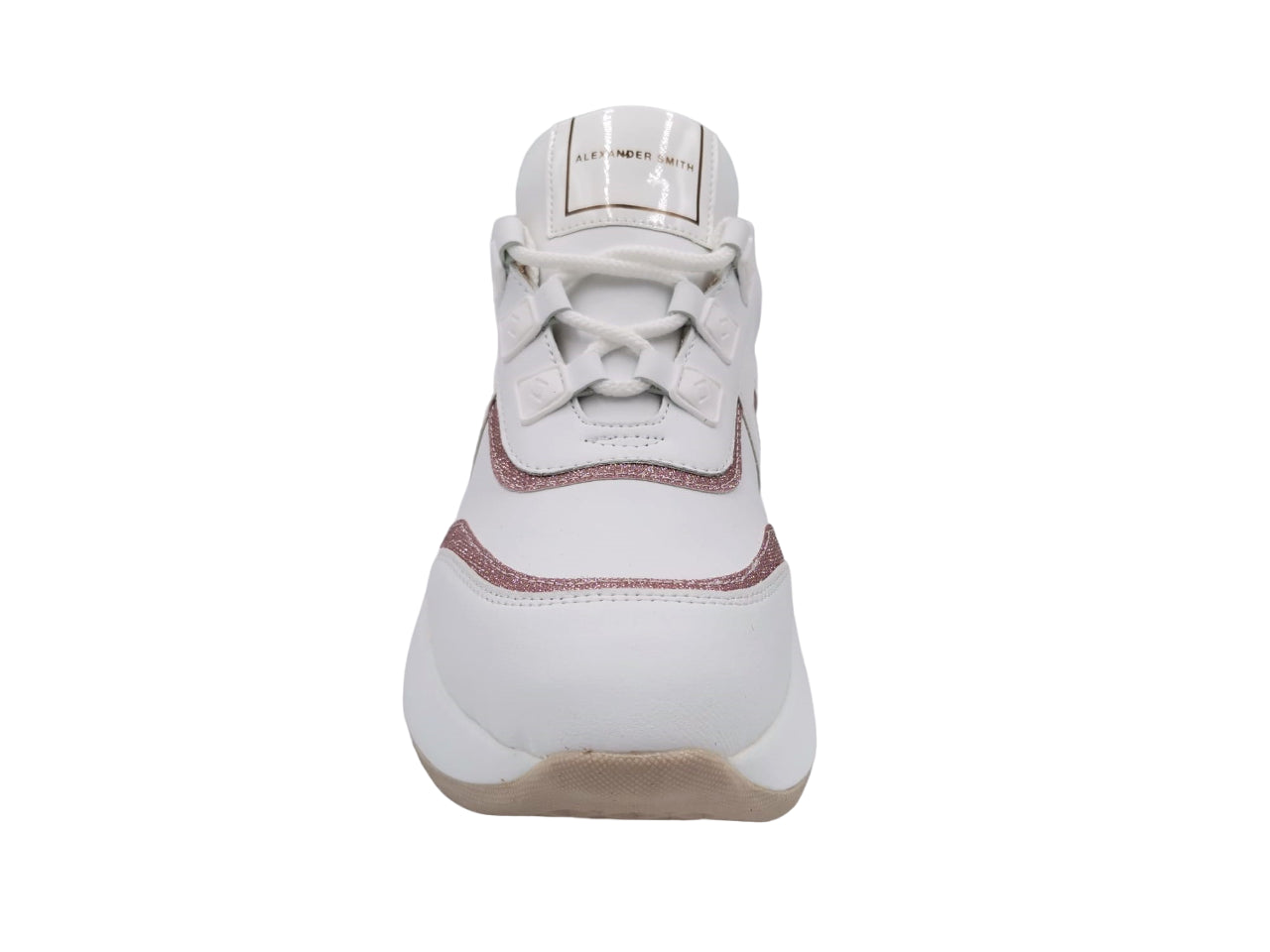 Sneakers Alexander Smith Donna Marble Woman Bianco/rosa