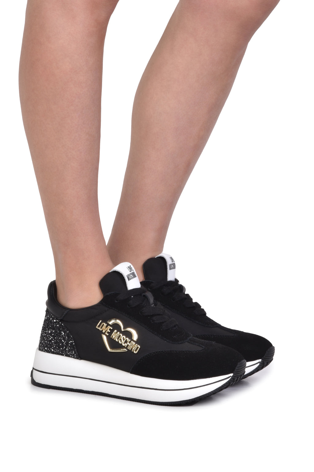 Sneakers Love Moschino Donna RUN40 Nero