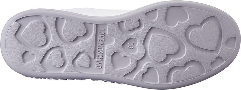 Scarpa Love Moschino Donna Bianca/grigio