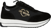 Sneakers Love Moschino Donna Nero/bianco