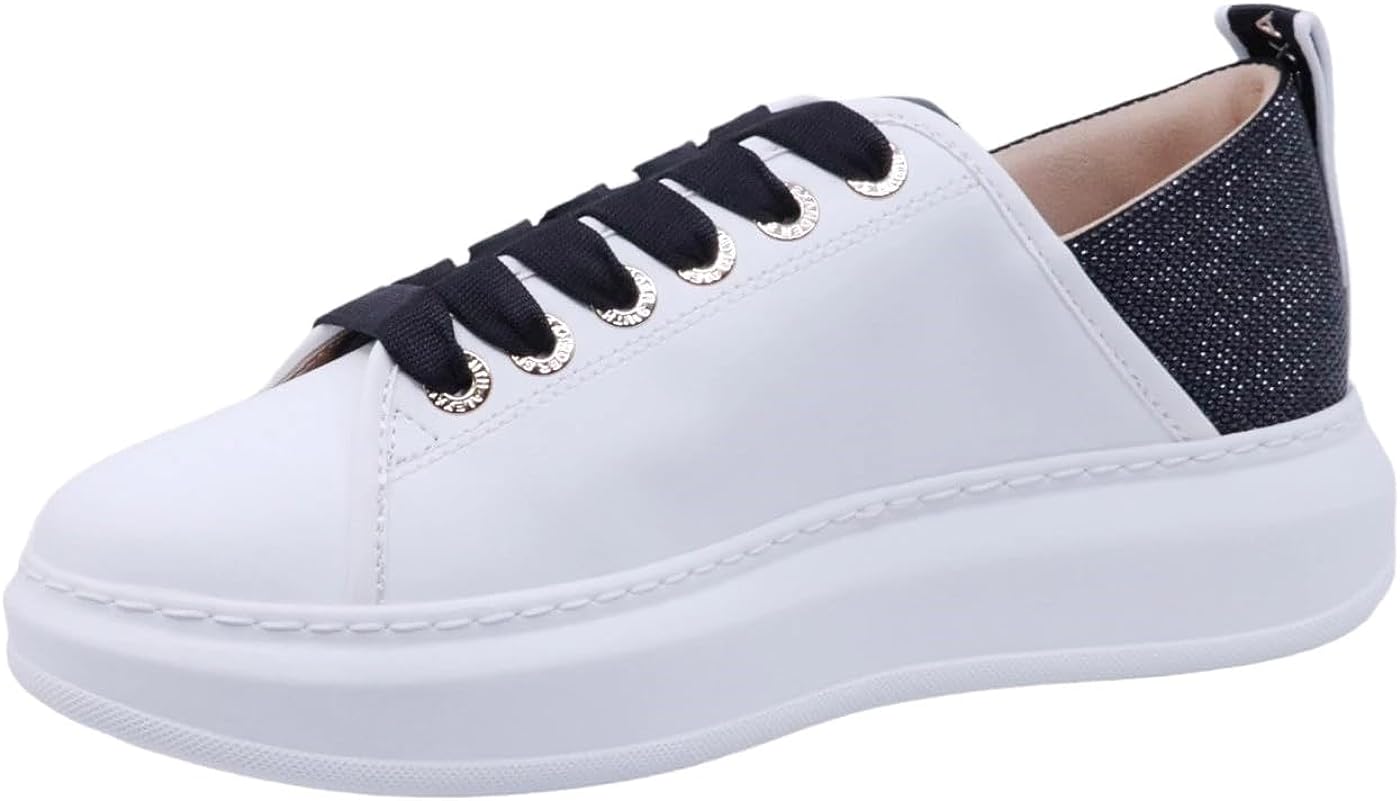 Sneakers Alexander Smith Donna Bianco/nero