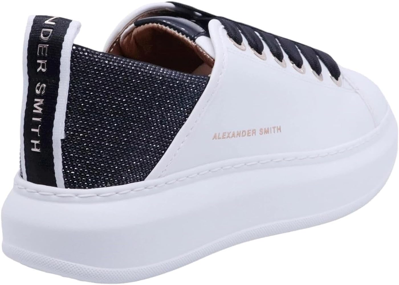 Sneakers Alexander Smith Donna Bianco/nero