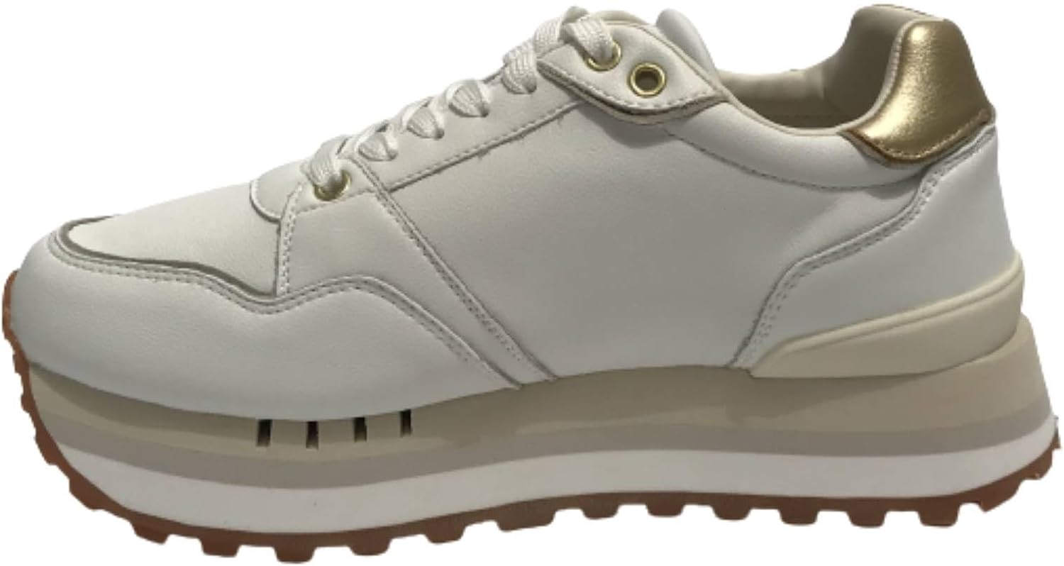 Sneakers Blauer Donna Bianco