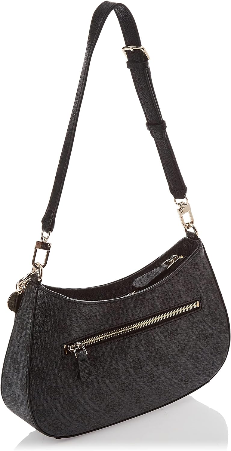 Borsa a Spalla Guess Donna Carbone