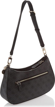 Borsa a Spalla Guess Donna Carbone
