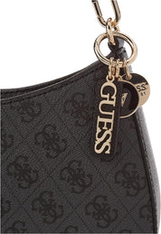 Borsa a Spalla Guess Donna Carbone