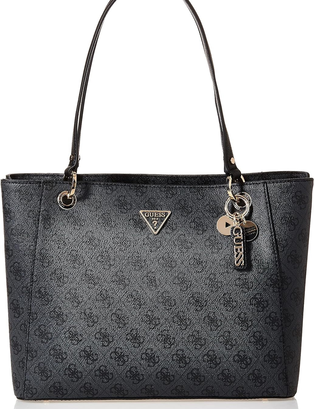 Borsa a Spalla Guess Donna Carbone