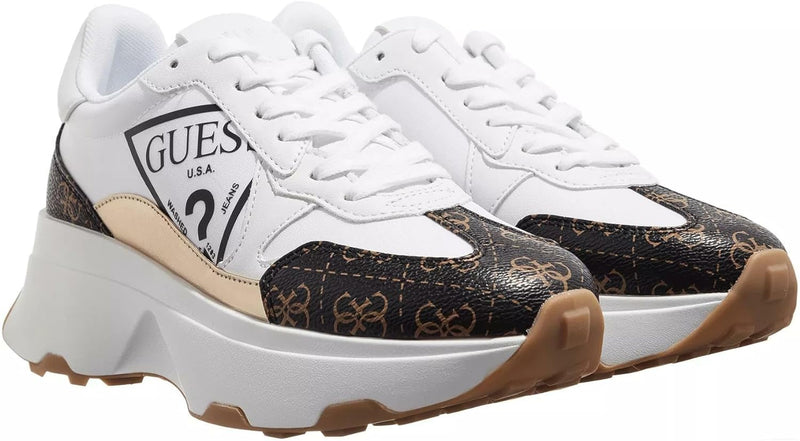Sneakers Bianco/marrone