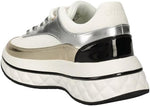 Sneakers Bianco/oro
