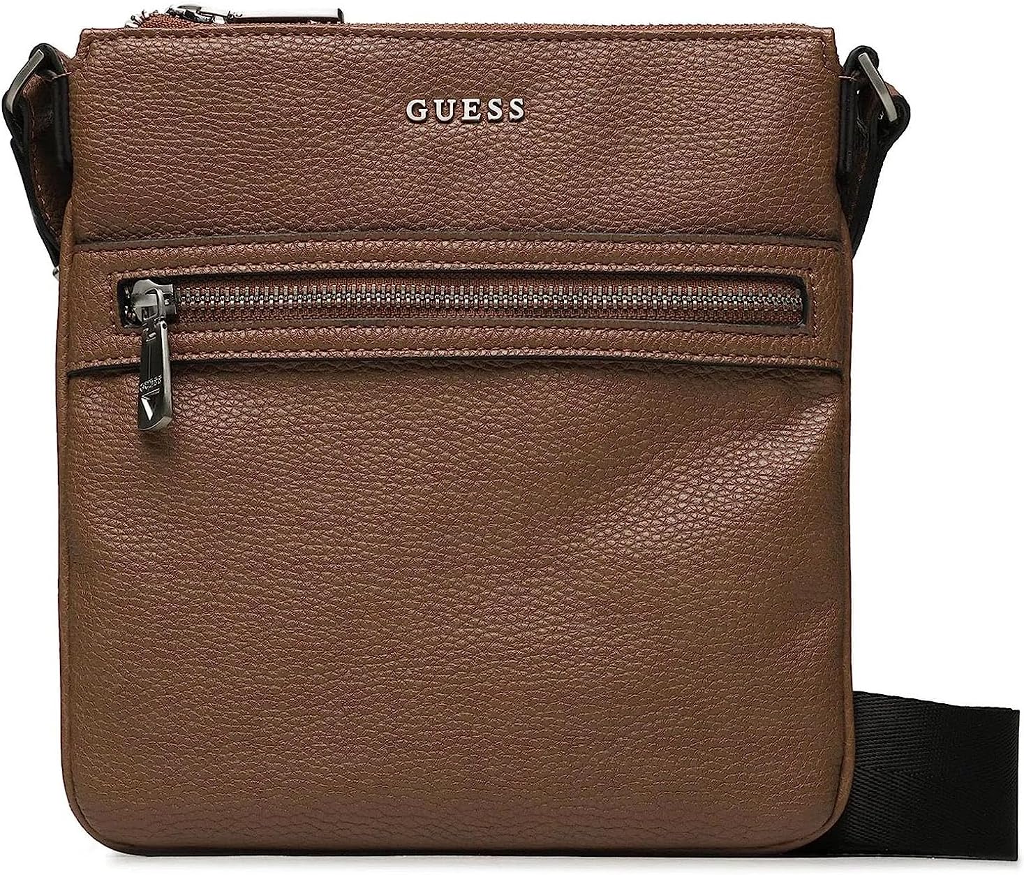 Tracolla Guess Uomo Marrone