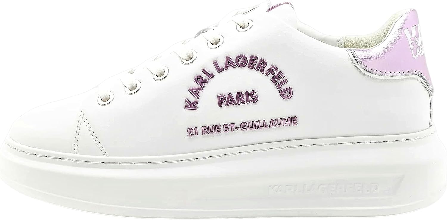 Sneakers Karl Lagerfeld Donna Bianco/viola