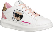 Sneakers Karl Lagerfeld Donna Bianco/rosa