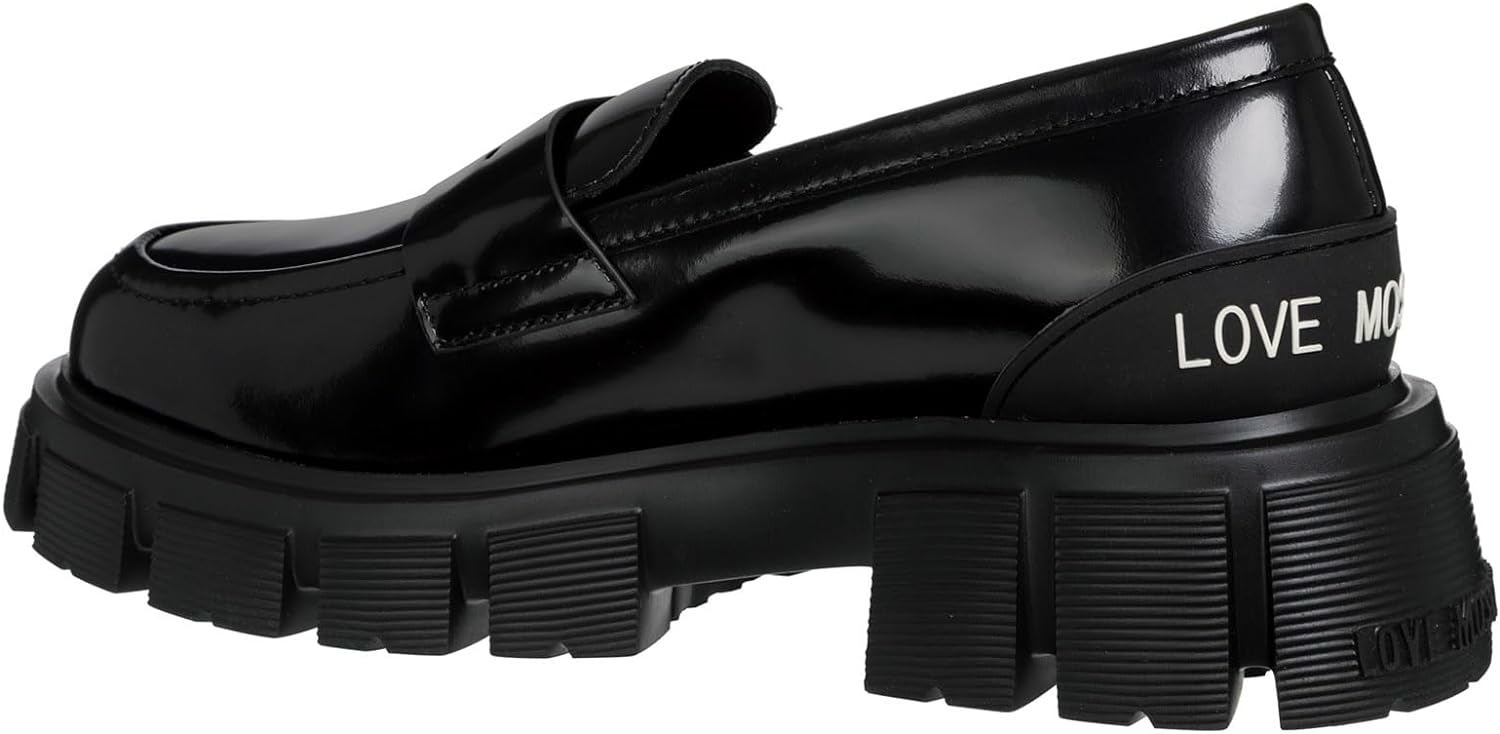 Mocassini Love Moschino Donna Nero pfashion pfashion