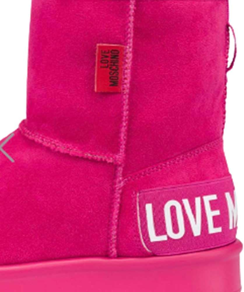 Stivaletti Love Moschino Donna Fuxia