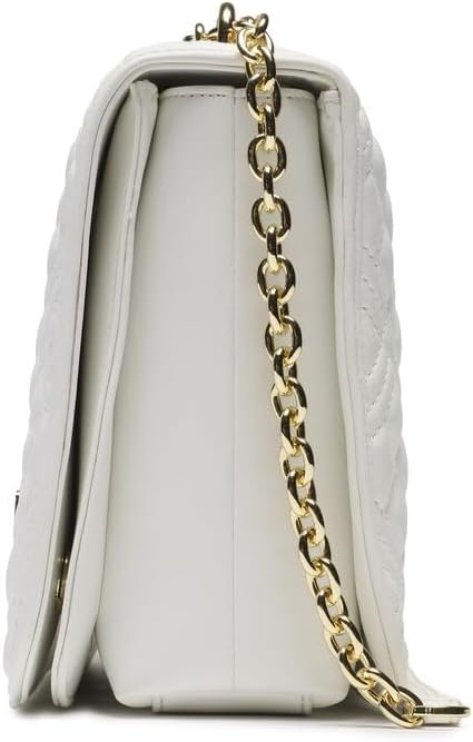Borsa a Tracolla Bianco/oro