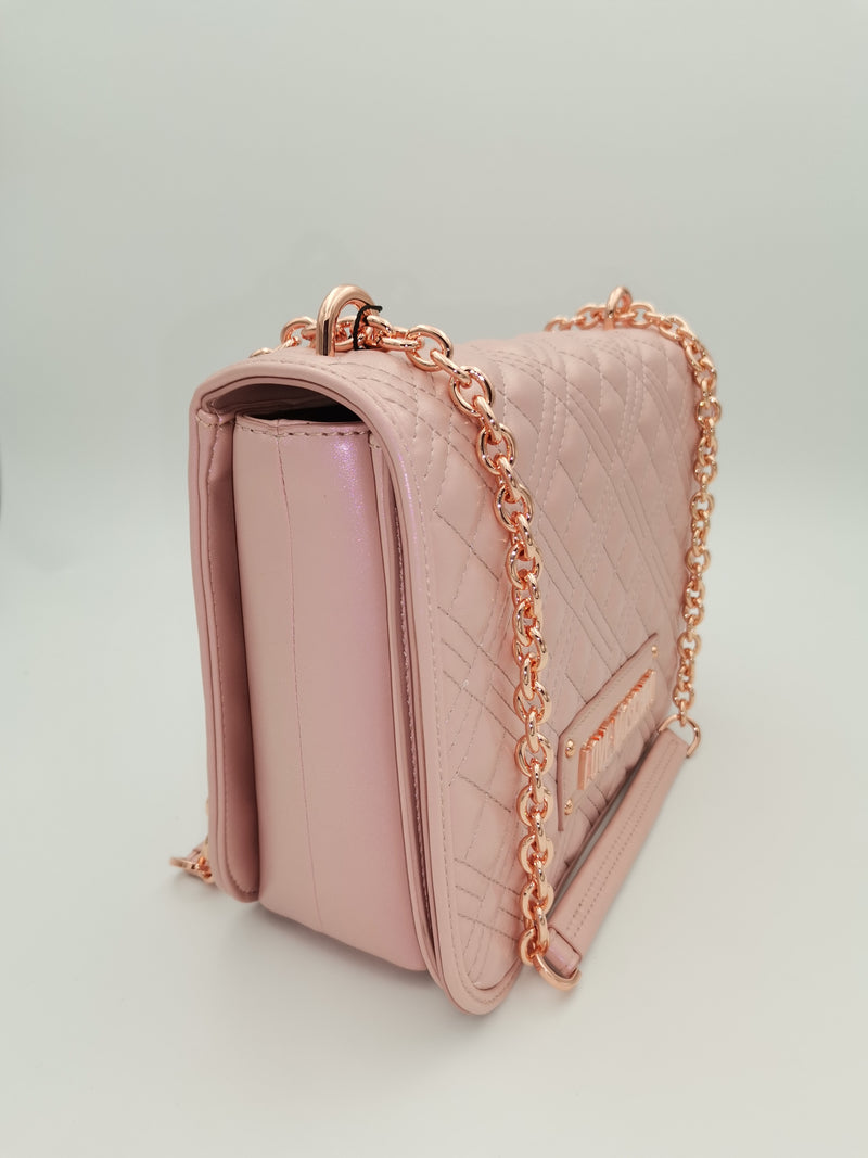 Borsa a Tracolla Rosa laminato