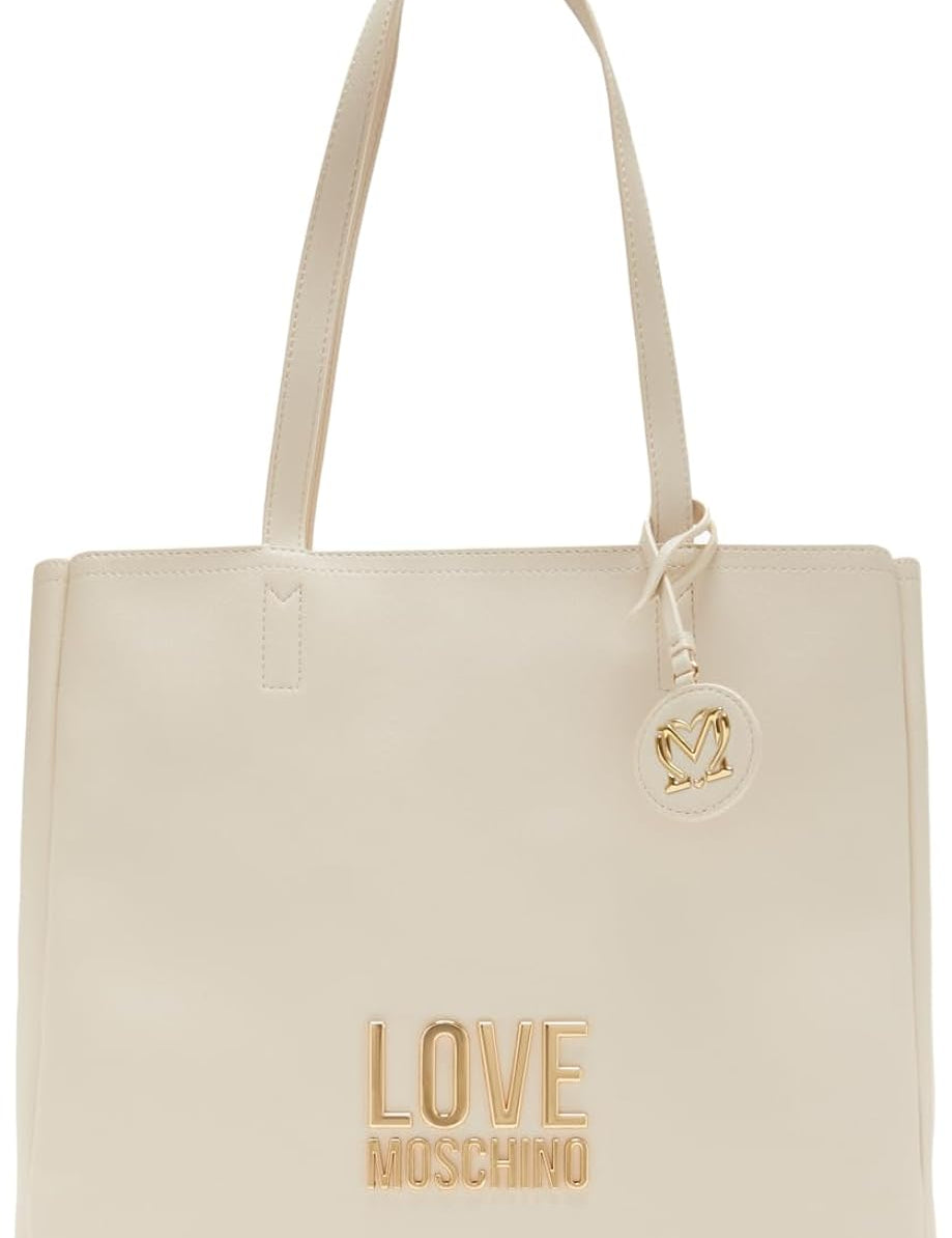 Shopper Love Moschino Donna Avorio