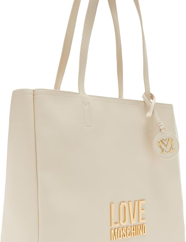 Shopper Love Moschino Donna Avorio