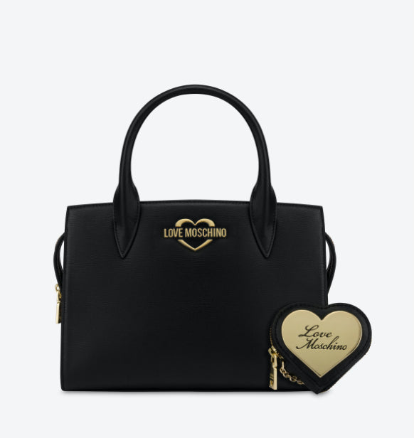 Borsa a Mano Love Moschino Donna Avorio