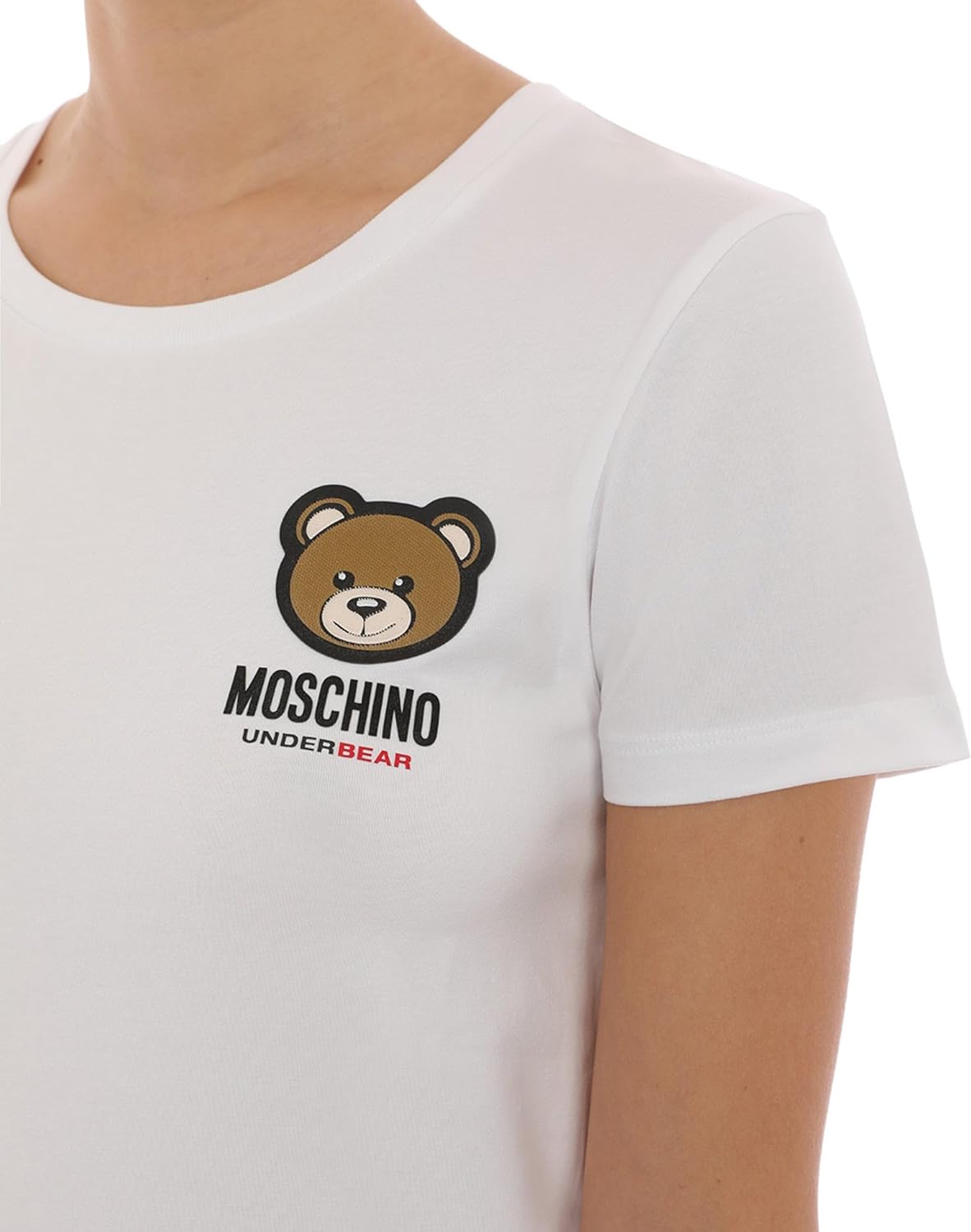 T-shirt Moschino Donna Bianco