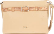 Borsa a Tracolla Alviero Martini 1^ Classe Donna Beige geo/leather